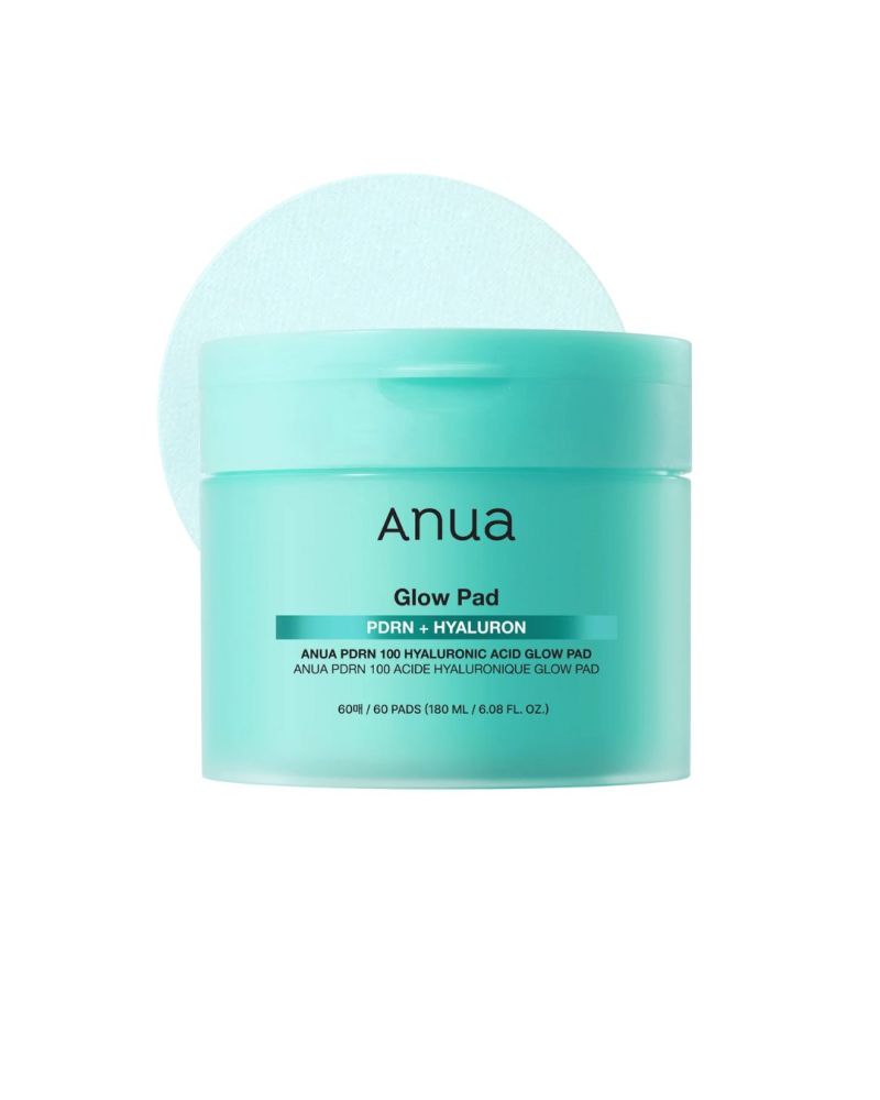ANUA PDRN 100 Hyaluronic Acid Glow Toner jastučići za lice