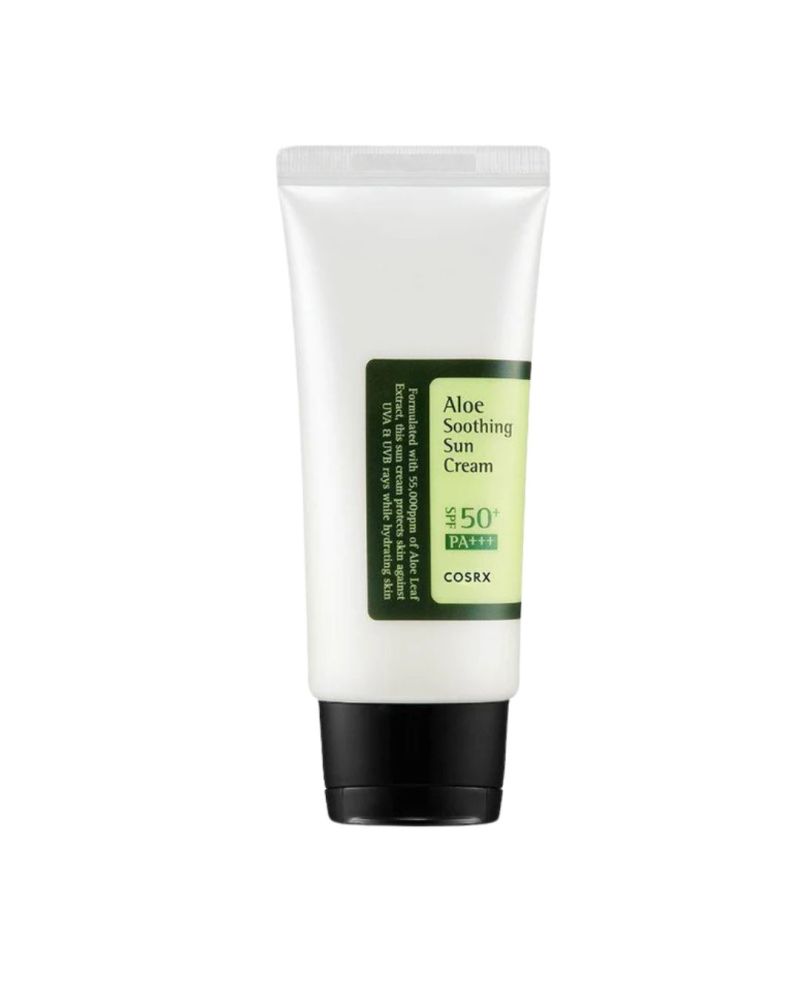 COSRX Aloe Soothing krema za lice sa zaštitnim faktorom SPF50+/PA+++