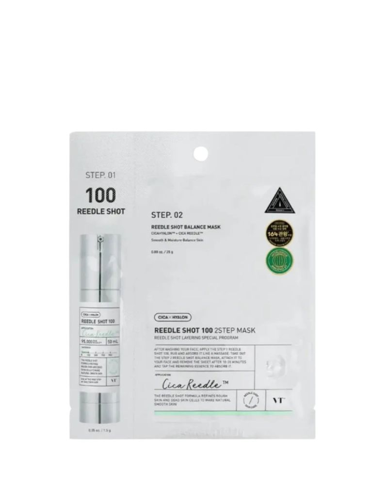 VT COSMETICS Mild Reedle shot 100 2-step Mask / Maska za lice