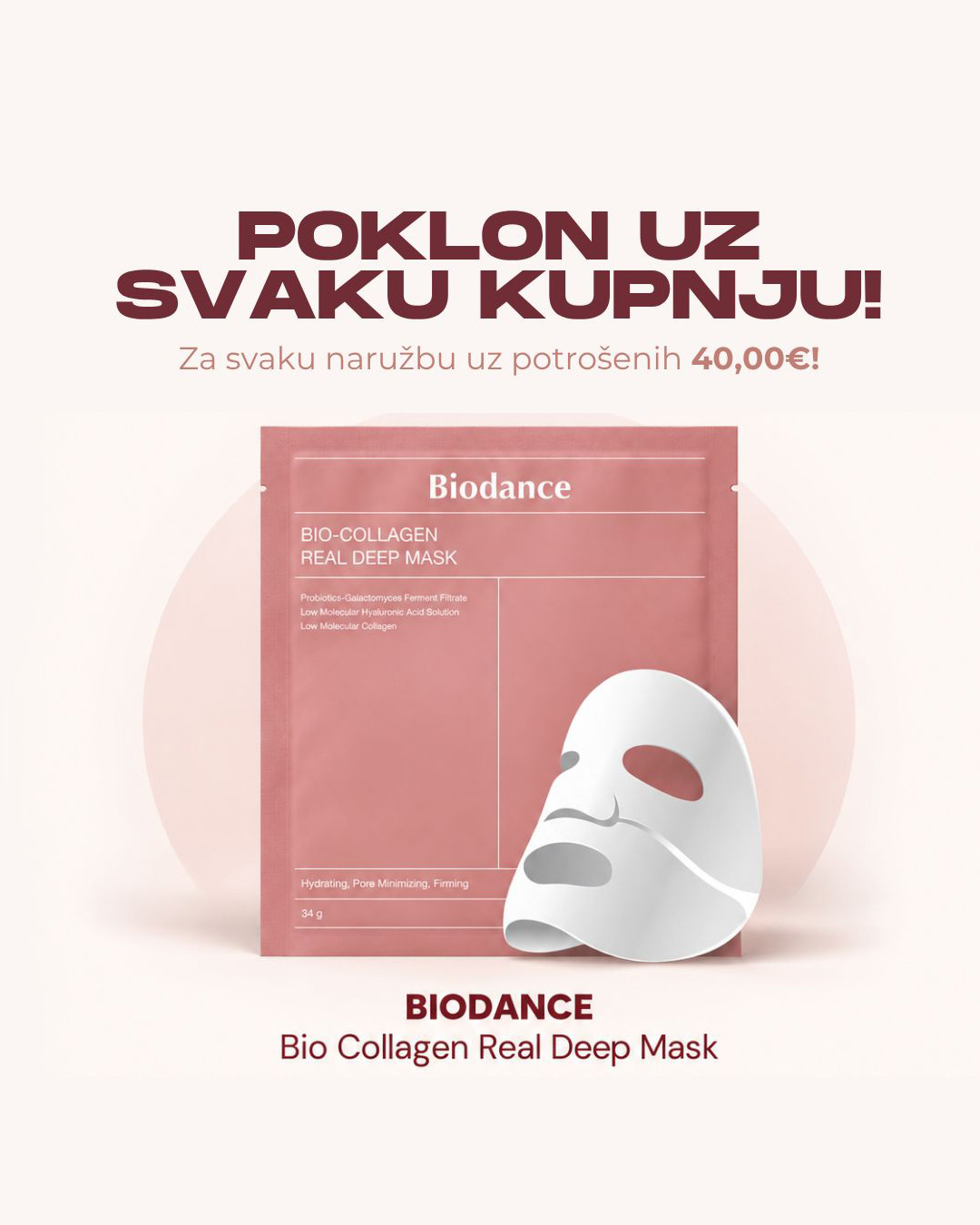 Poklon uz kupnju iznad 40 EUR