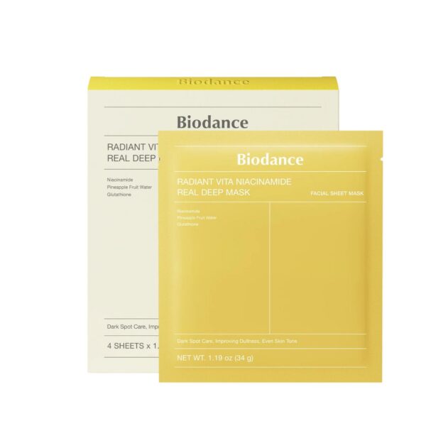 BIODANCE Radiant Vita Niacinamide Real Deep Maska za lice