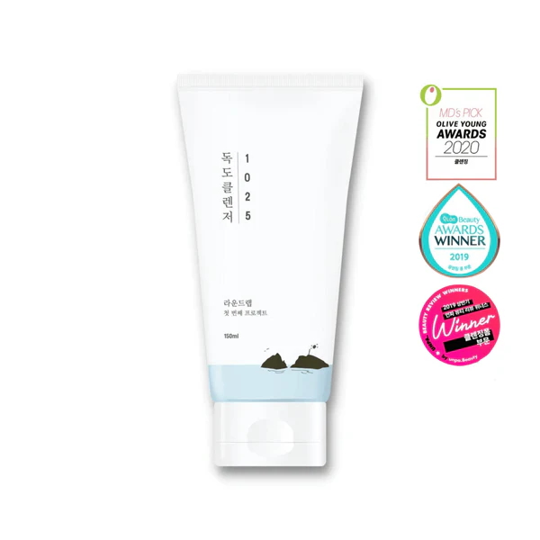 ROUND LAB 1025 Dokdo cleanser / Pjenasta krema za čišćenje lica 150ml