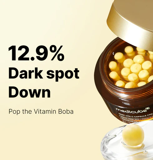 MEDICUBE Deep Vita C Capsule Cream / Krema za lice sa vitaminom C - Slika 3