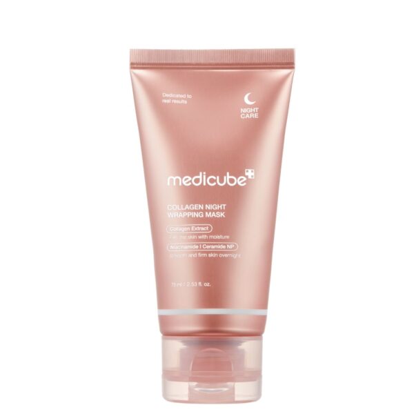MEDICUBE Collagen Night Wrapping Mask – Peel-Off Noćna Hidratantna Maska za lice